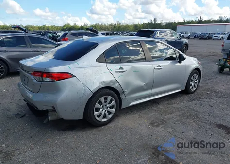 2022 Toyota Corolla Le из США, поврежденный, VIN JTDEPMAE1NJ212989
